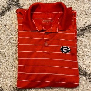 Men’s UGA NIKE DRI-FIT golf polo